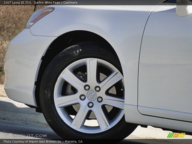 Starfire White Pearl / Cashmere 2007 Lexus ES 350
