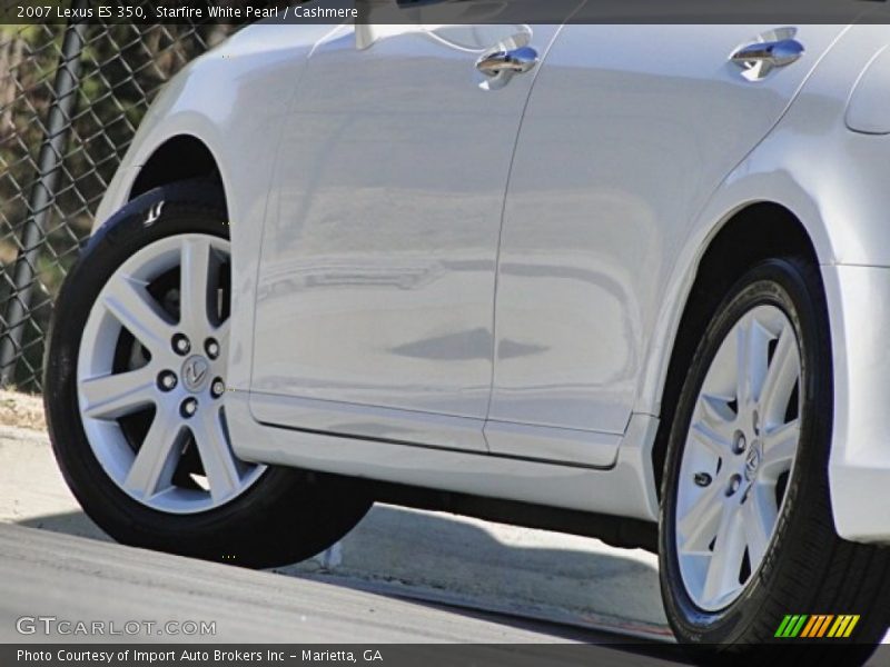 Starfire White Pearl / Cashmere 2007 Lexus ES 350