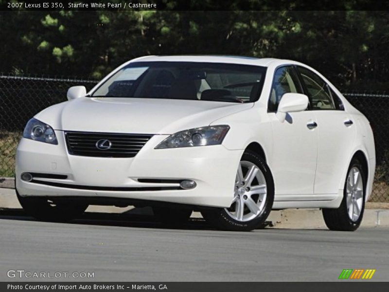 Starfire White Pearl / Cashmere 2007 Lexus ES 350