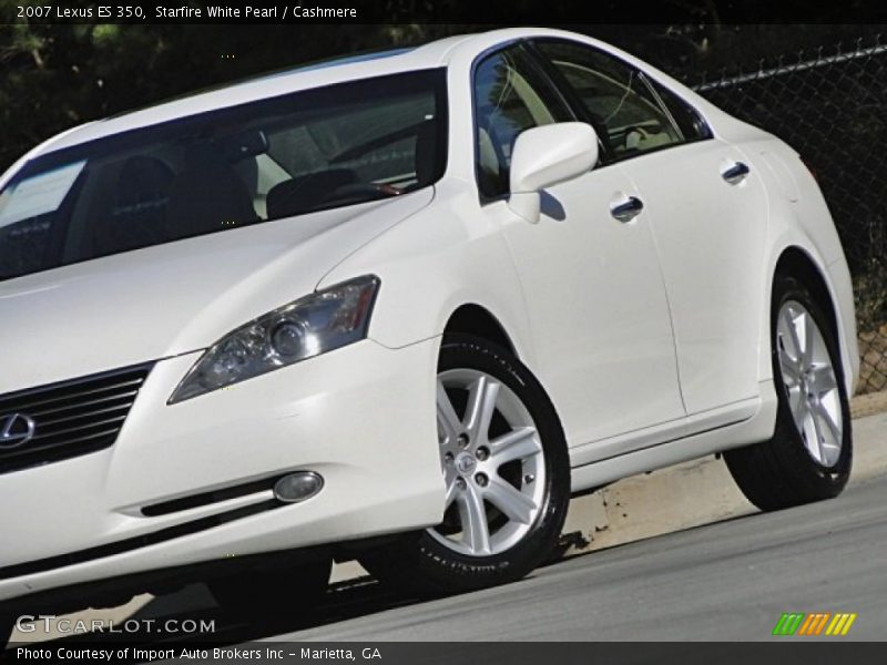 Starfire White Pearl / Cashmere 2007 Lexus ES 350