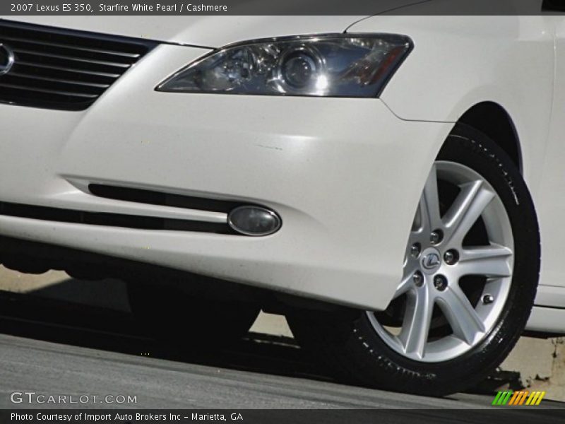 Starfire White Pearl / Cashmere 2007 Lexus ES 350