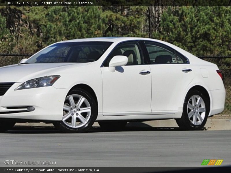 Starfire White Pearl / Cashmere 2007 Lexus ES 350