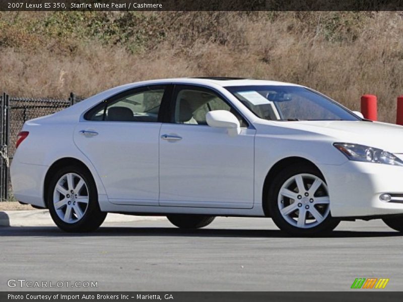 Starfire White Pearl / Cashmere 2007 Lexus ES 350