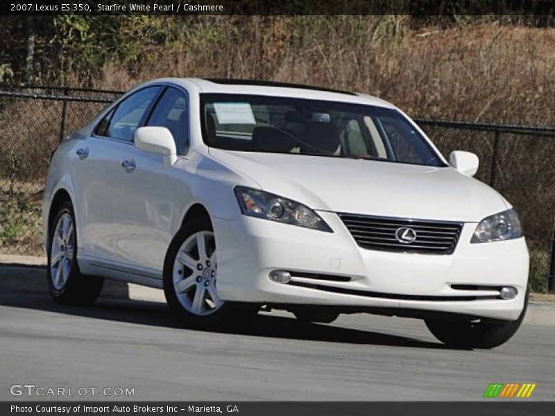 Starfire White Pearl / Cashmere 2007 Lexus ES 350