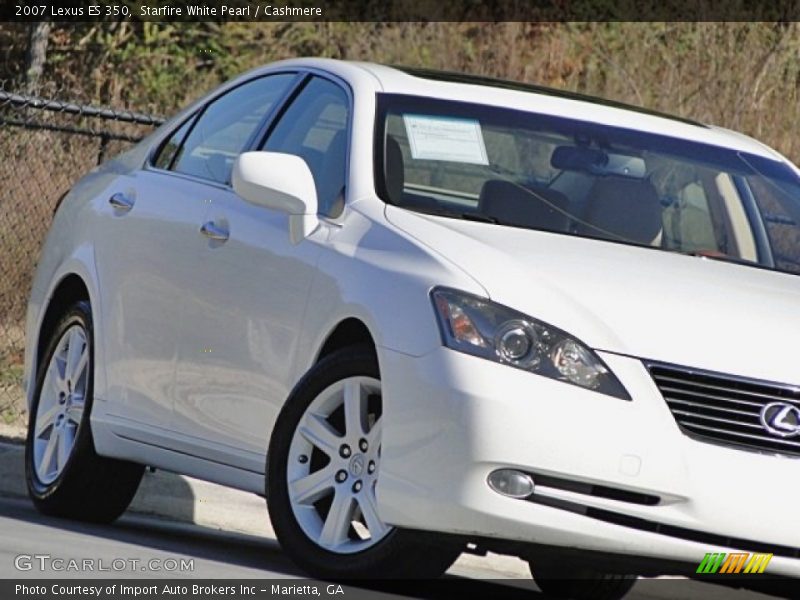 Starfire White Pearl / Cashmere 2007 Lexus ES 350