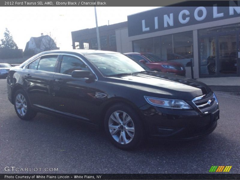 Ebony Black / Charcoal Black 2012 Ford Taurus SEL AWD