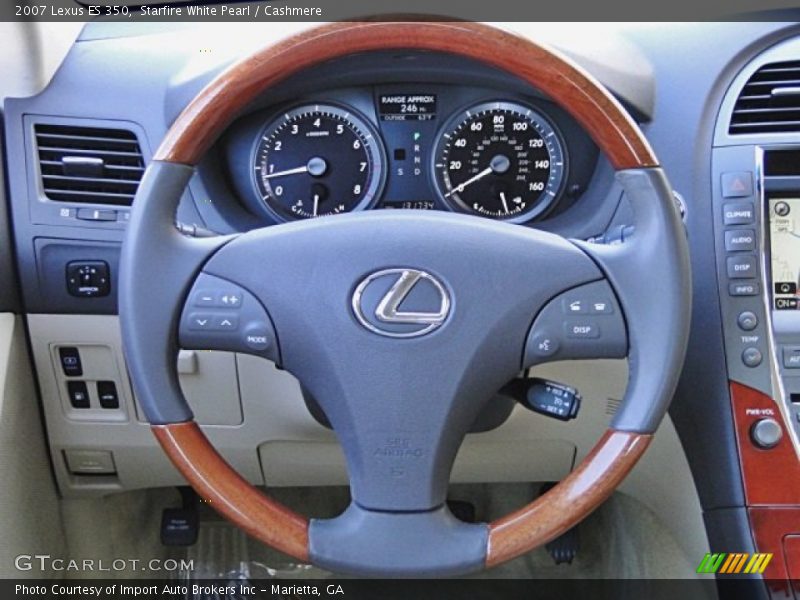 Starfire White Pearl / Cashmere 2007 Lexus ES 350