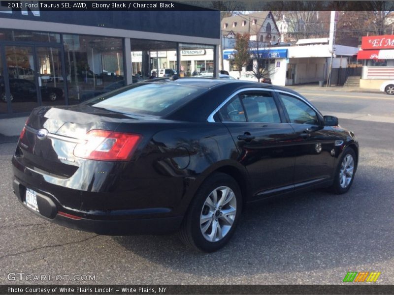 Ebony Black / Charcoal Black 2012 Ford Taurus SEL AWD