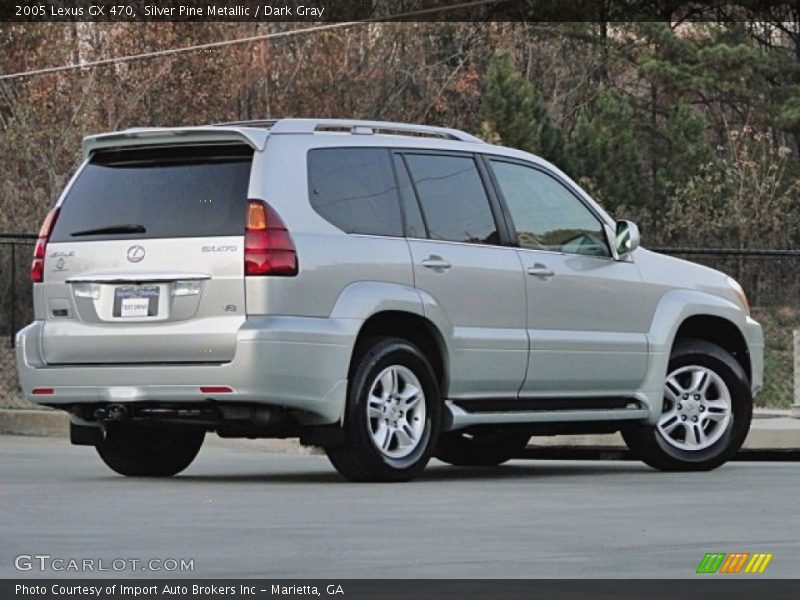 Silver Pine Metallic / Dark Gray 2005 Lexus GX 470