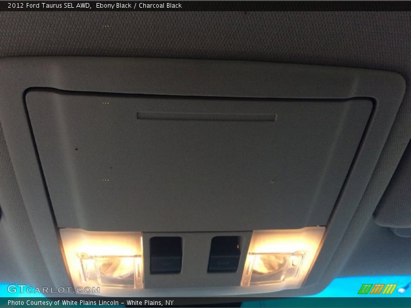 Ebony Black / Charcoal Black 2012 Ford Taurus SEL AWD