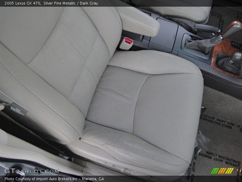 Silver Pine Metallic / Dark Gray 2005 Lexus GX 470