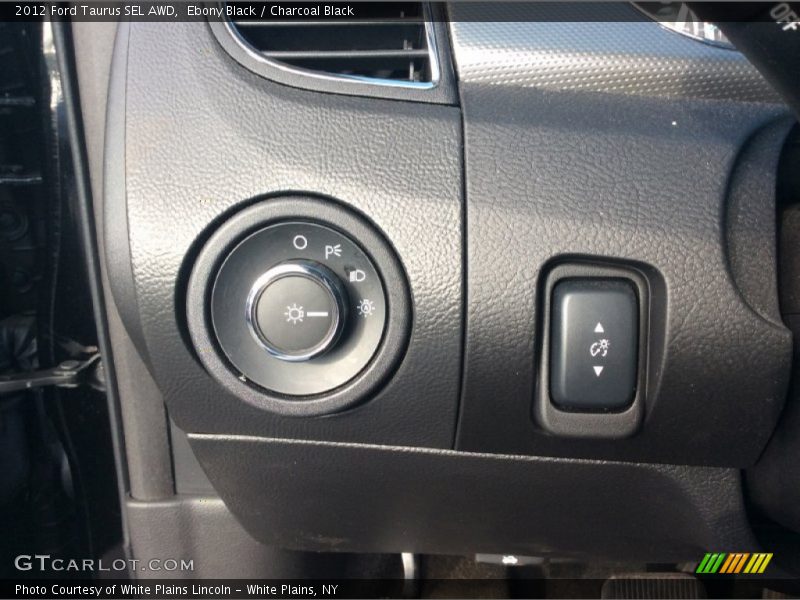 Ebony Black / Charcoal Black 2012 Ford Taurus SEL AWD