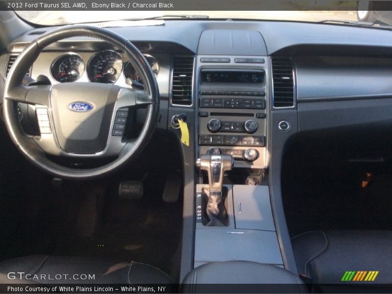 Ebony Black / Charcoal Black 2012 Ford Taurus SEL AWD