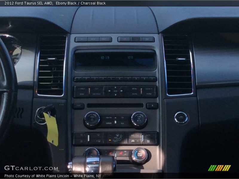 Ebony Black / Charcoal Black 2012 Ford Taurus SEL AWD