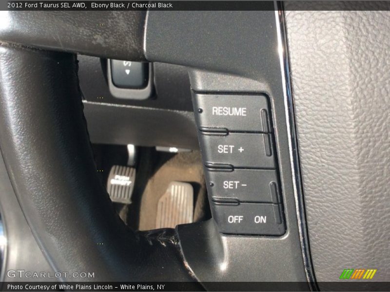 Ebony Black / Charcoal Black 2012 Ford Taurus SEL AWD