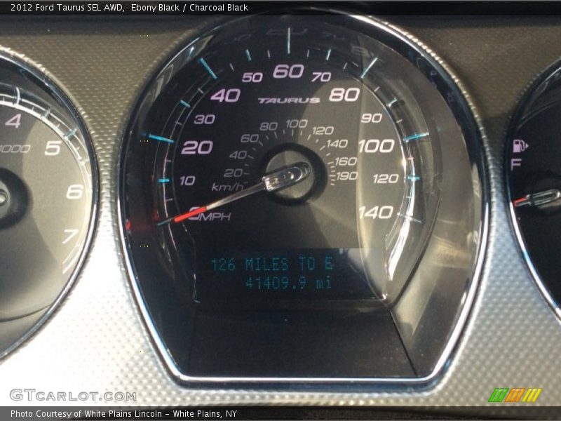 Ebony Black / Charcoal Black 2012 Ford Taurus SEL AWD