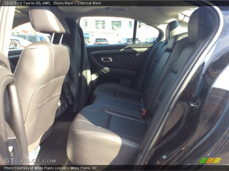 Ebony Black / Charcoal Black 2012 Ford Taurus SEL AWD