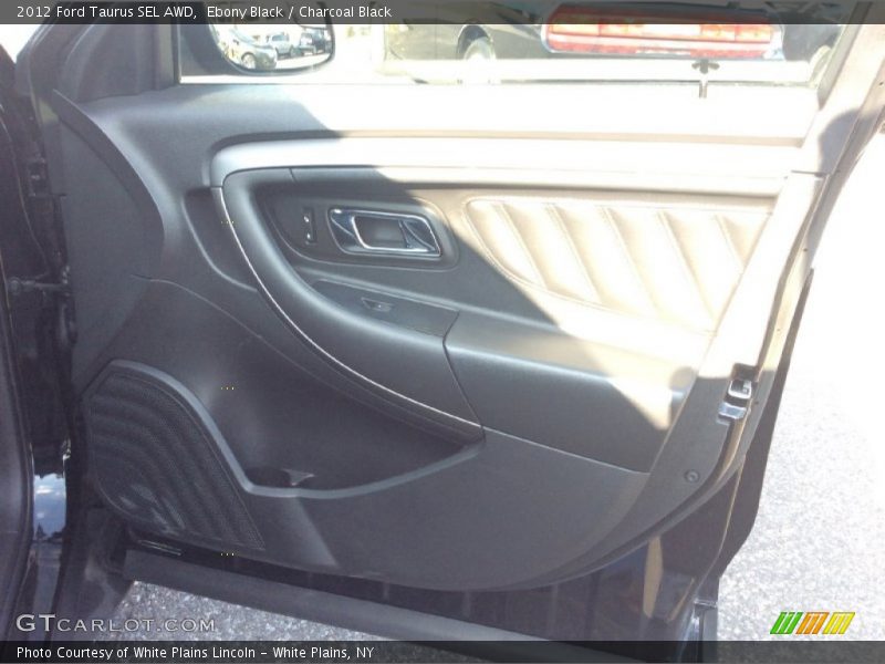 Ebony Black / Charcoal Black 2012 Ford Taurus SEL AWD