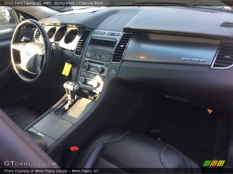 Ebony Black / Charcoal Black 2012 Ford Taurus SEL AWD