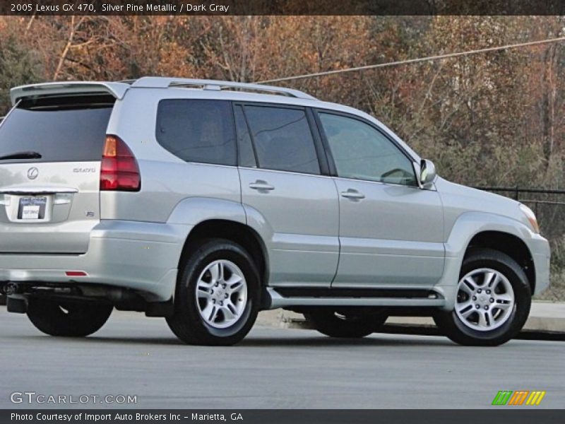 Silver Pine Metallic / Dark Gray 2005 Lexus GX 470