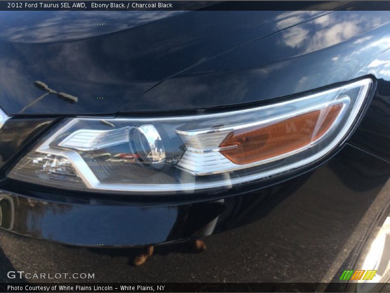 Ebony Black / Charcoal Black 2012 Ford Taurus SEL AWD