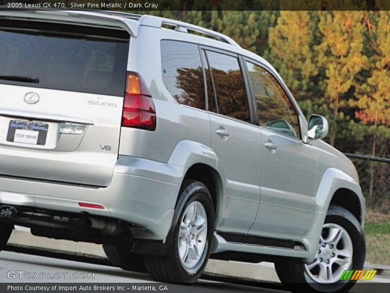 Silver Pine Metallic / Dark Gray 2005 Lexus GX 470