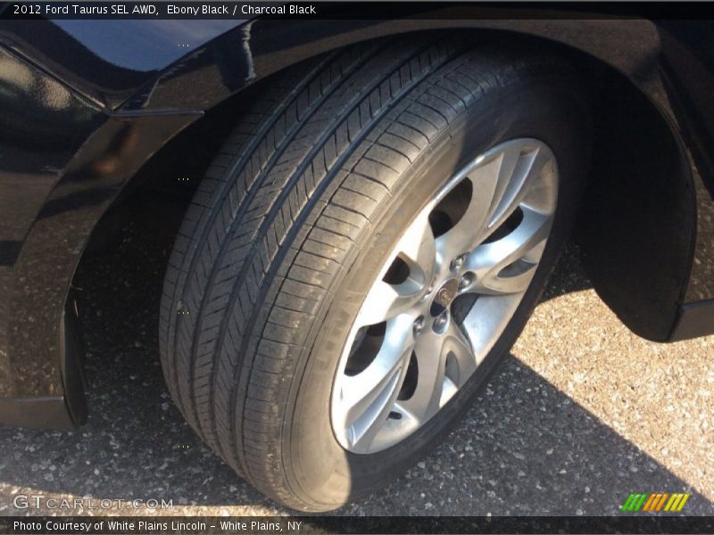 Ebony Black / Charcoal Black 2012 Ford Taurus SEL AWD