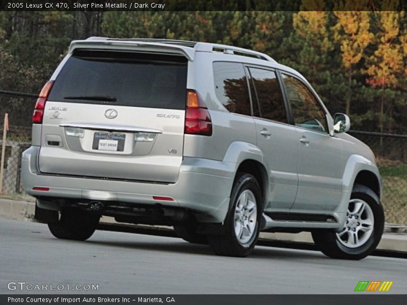 Silver Pine Metallic / Dark Gray 2005 Lexus GX 470