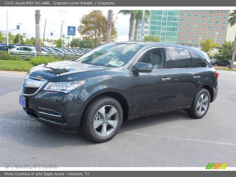 Graphite Luster Metallic / Graystone 2015 Acura MDX SH-AWD