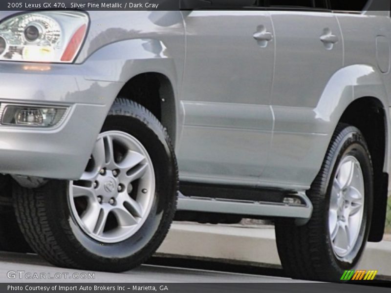 Silver Pine Metallic / Dark Gray 2005 Lexus GX 470