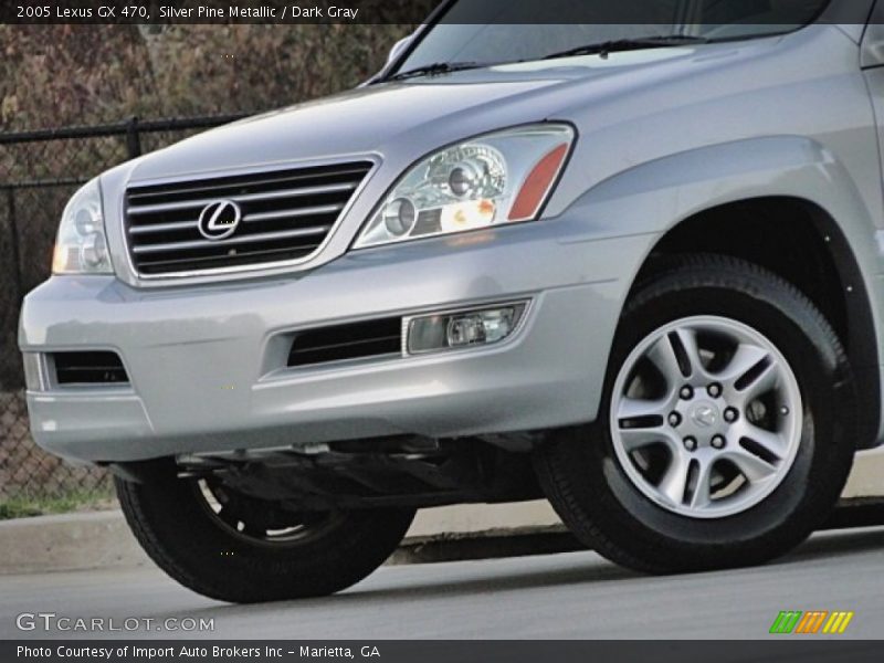 Silver Pine Metallic / Dark Gray 2005 Lexus GX 470