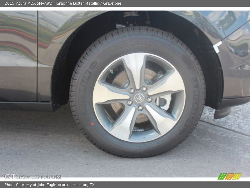 Graphite Luster Metallic / Graystone 2015 Acura MDX SH-AWD