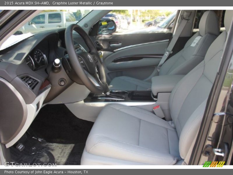 Graphite Luster Metallic / Graystone 2015 Acura MDX SH-AWD