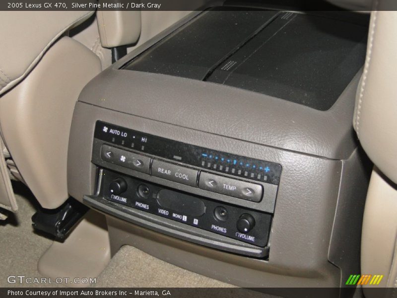 Silver Pine Metallic / Dark Gray 2005 Lexus GX 470
