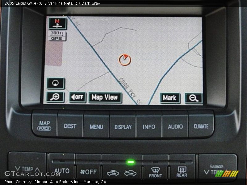 Silver Pine Metallic / Dark Gray 2005 Lexus GX 470