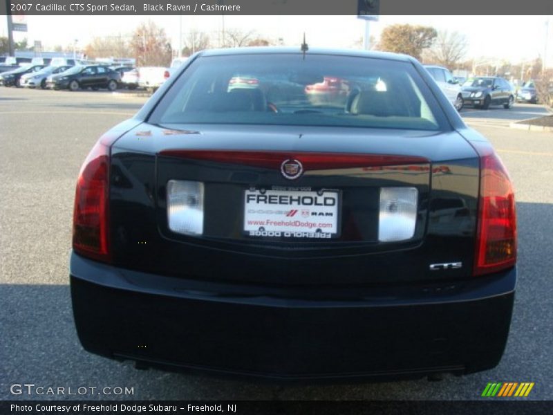 Black Raven / Cashmere 2007 Cadillac CTS Sport Sedan