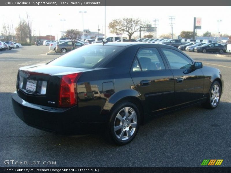 Black Raven / Cashmere 2007 Cadillac CTS Sport Sedan