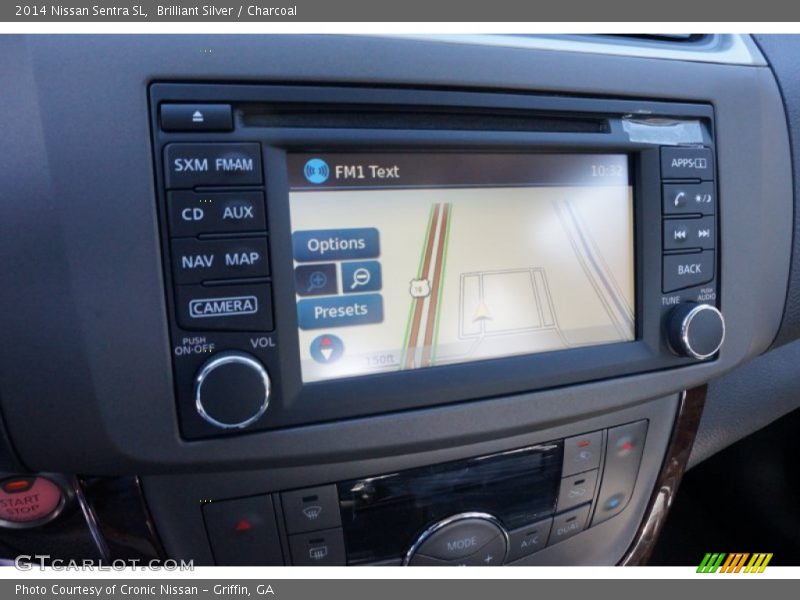 Brilliant Silver / Charcoal 2014 Nissan Sentra SL