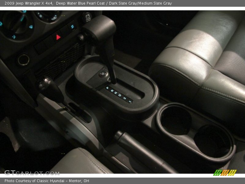 Deep Water Blue Pearl Coat / Dark Slate Gray/Medium Slate Gray 2009 Jeep Wrangler X 4x4