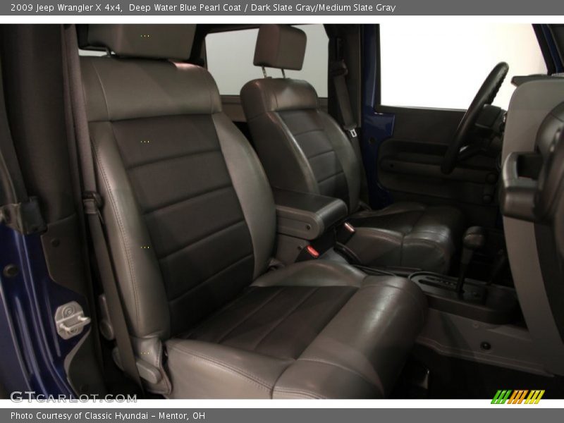 Deep Water Blue Pearl Coat / Dark Slate Gray/Medium Slate Gray 2009 Jeep Wrangler X 4x4
