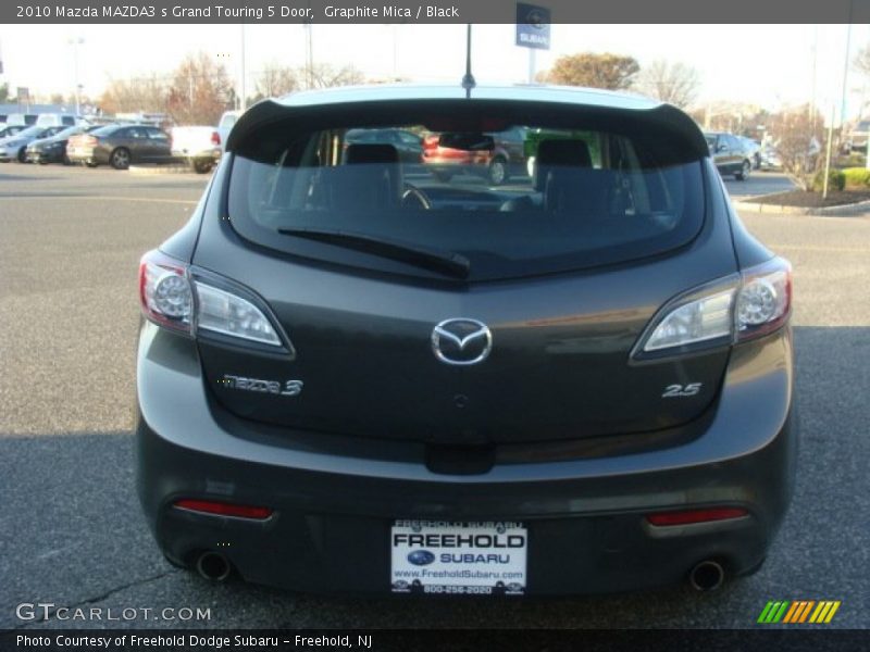 Graphite Mica / Black 2010 Mazda MAZDA3 s Grand Touring 5 Door