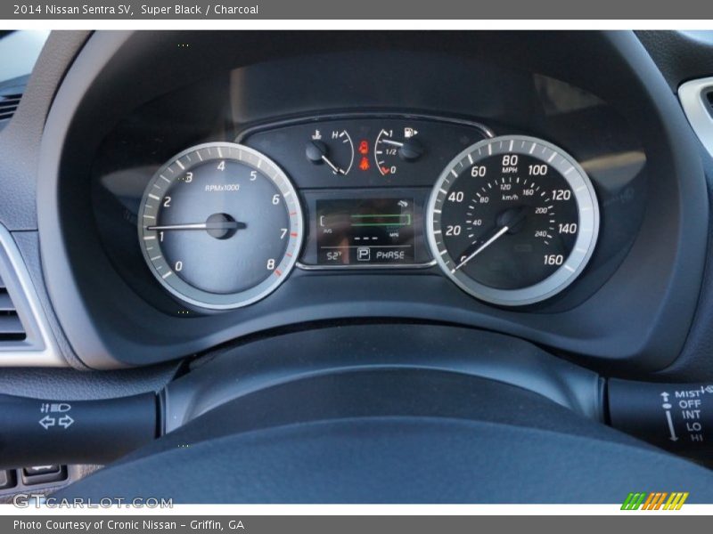 Super Black / Charcoal 2014 Nissan Sentra SV