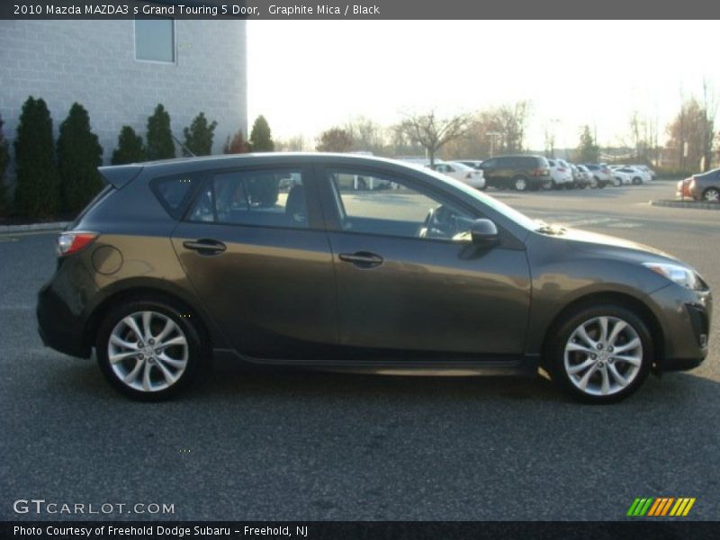 Graphite Mica / Black 2010 Mazda MAZDA3 s Grand Touring 5 Door