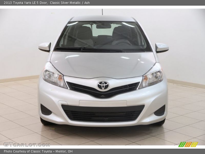Classic Silver Metallic / Ash 2013 Toyota Yaris LE 5 Door