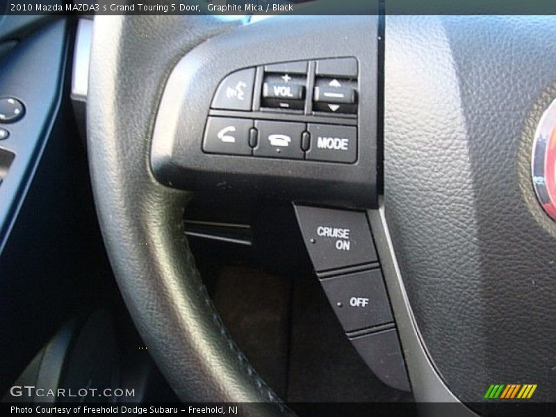 Graphite Mica / Black 2010 Mazda MAZDA3 s Grand Touring 5 Door