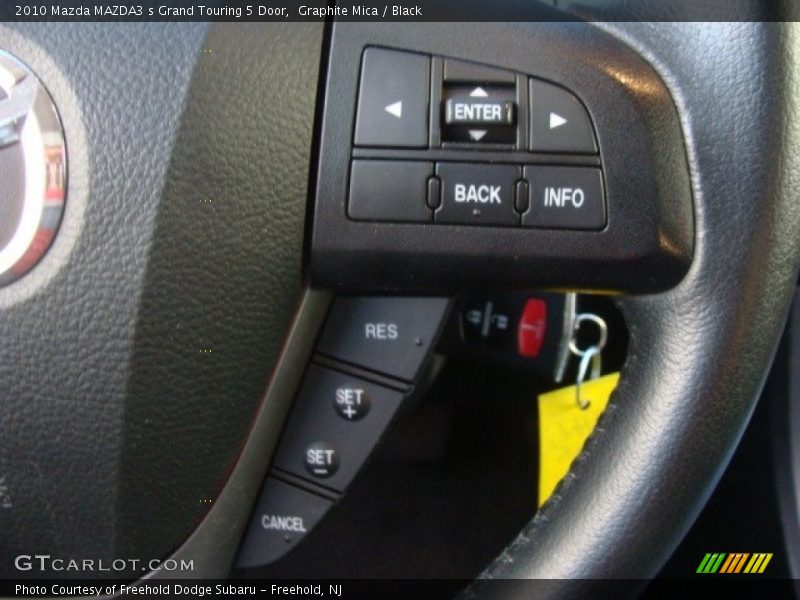 Graphite Mica / Black 2010 Mazda MAZDA3 s Grand Touring 5 Door