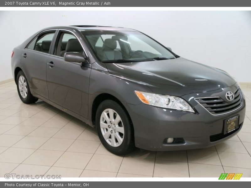 Magnetic Gray Metallic / Ash 2007 Toyota Camry XLE V6