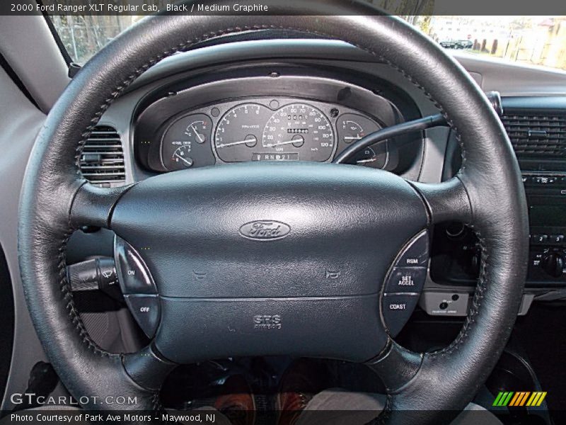 Black / Medium Graphite 2000 Ford Ranger XLT Regular Cab