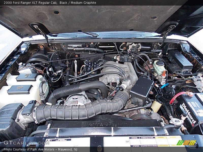 Black / Medium Graphite 2000 Ford Ranger XLT Regular Cab