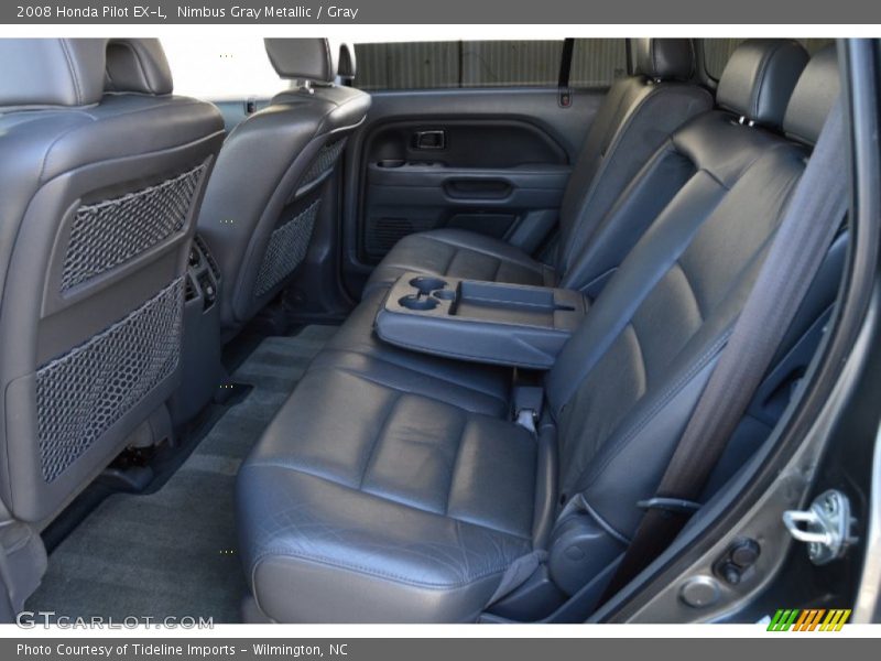 Nimbus Gray Metallic / Gray 2008 Honda Pilot EX-L